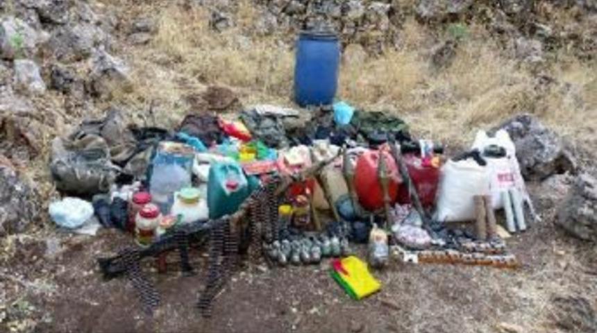 Sığınakta Pkk'nın Silah Ve M&uuml;himmatı Bulundu