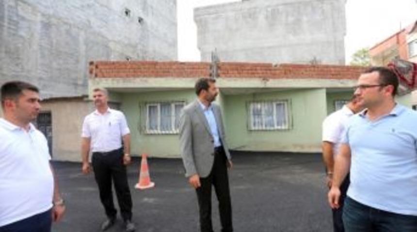 G&uuml;rsu&rsquo;da Asfaltlama &Ccedil;alışmaları