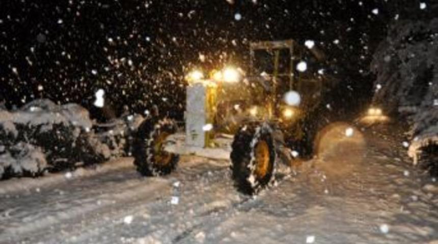 Bartın'da 51 K&ouml;y Yolu Ulaşıma Kapalı
