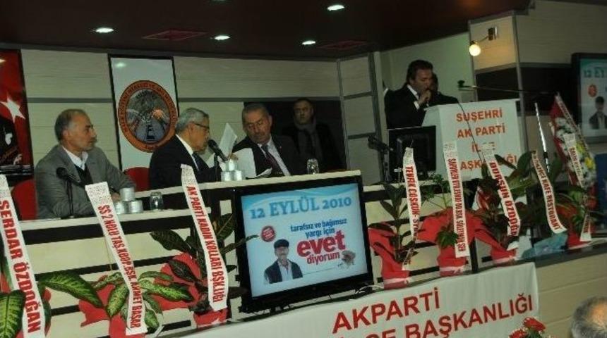 Ak Parti Suşehri İl&ccedil;e Başkanlığı 5.olağan Kongresi