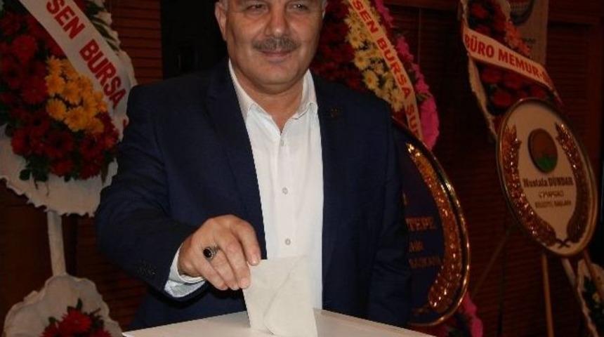 Numan Şeker, 3&rsquo;&uuml;nc&uuml; Defa Eğitim Bir-sen Başkanı Se&ccedil;ildi