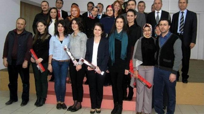 G&ouml;nen&rsquo;deki Stajyer &Ouml;ğretmenler Yemin Etti