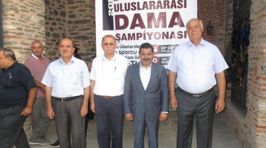 200 Sporcunun Katılımıyla Uluslararası Dama Turnuvası Başladı