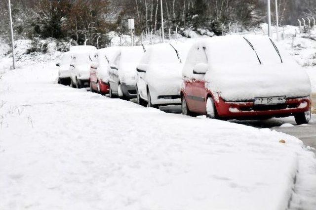 Yalova’da Kar Hayatı Olumsuz Etkiliyor