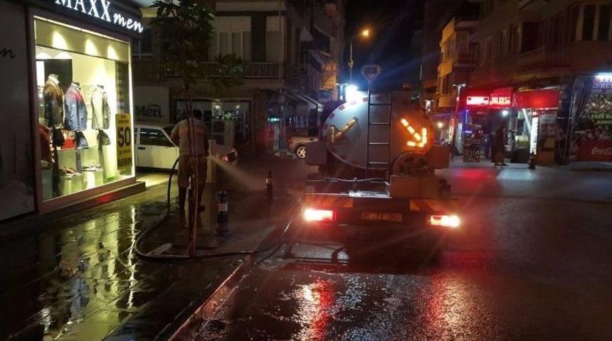 Alaşehir&rsquo;in Cadde Ve Sokakları Pırıl Pırıl