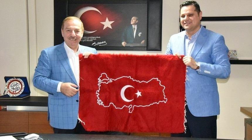 Başkan Kadıoğlu&rsquo;ndan İpekyolu Belediyesine Ziyaret