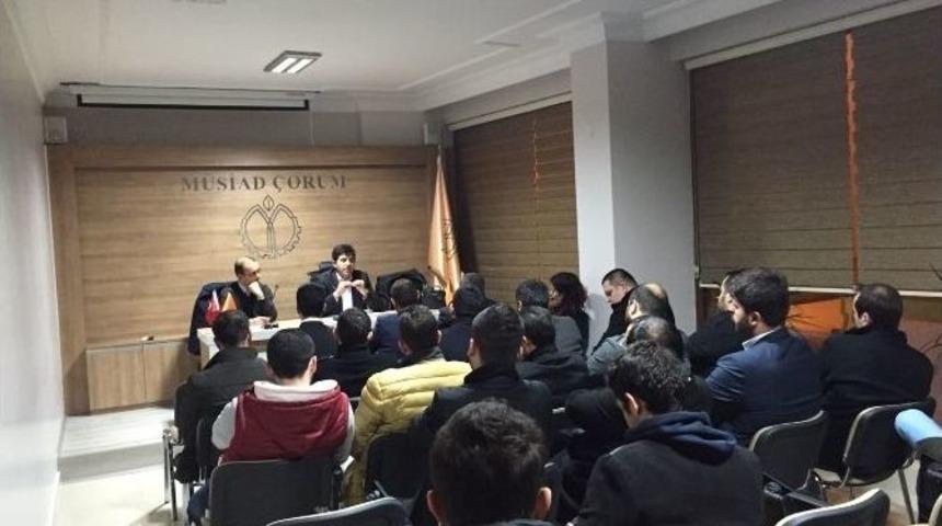 Gen&ccedil; M&uuml;siad&rsquo;tan &lsquo;&ccedil;orum&rsquo;da Teknokent Ve H&uuml;btuam&rsquo; Etkinliği