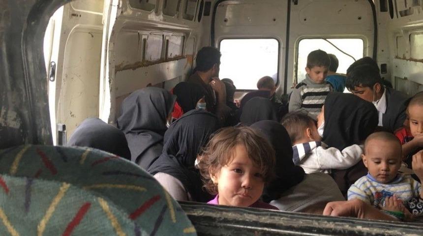 Doğubayazıt&rsquo;ta 62 Afgan G&ouml;&ccedil;men Yakalandı