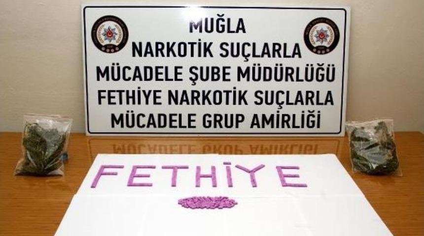 Muğla'da Uyuşturucu Operasyonuna 2 Tutuklama