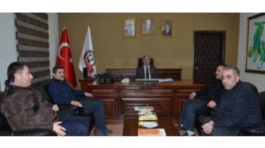 44 Malatyaspor Y&ouml;netiminden Yeşilyurt Belediye Başkanı Hacı Uğur Polat&rsquo;a Ziyaret