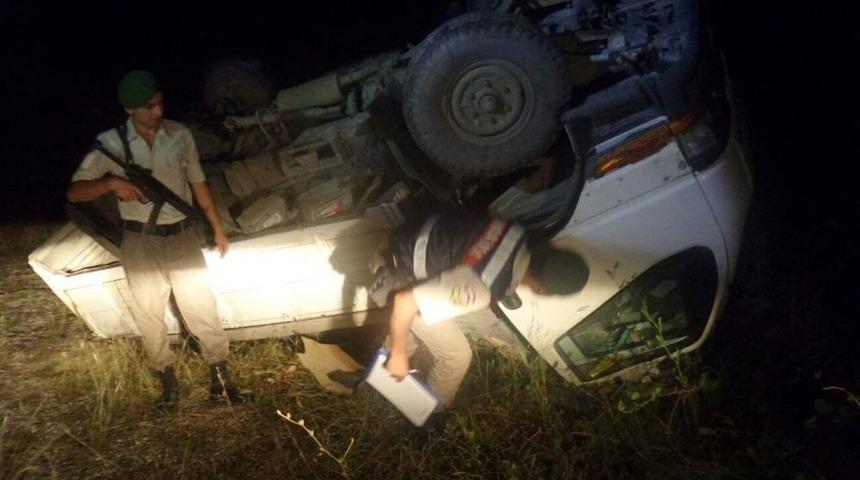 Sinop&rsquo;ta Trafik Kazası: 2 Yaralı