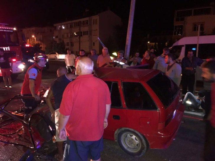 Balıkesir’de Trafik Kazası 5 Yaralı