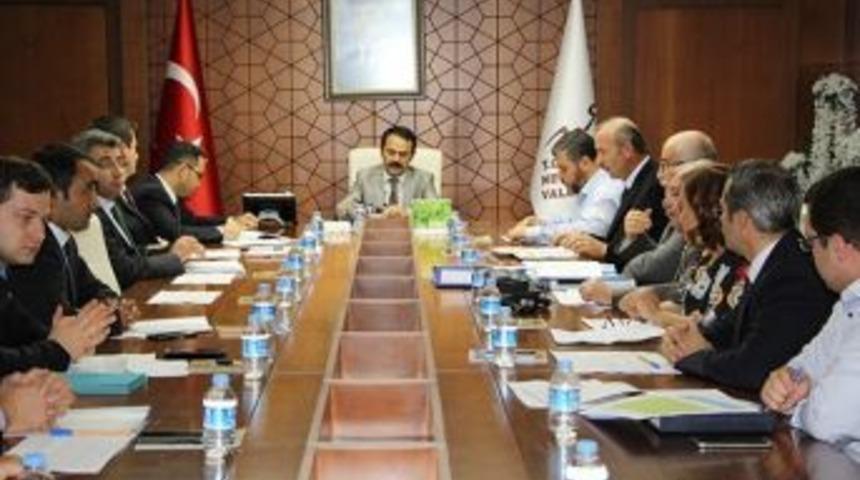 K&ouml;ydes Toplantısı Vali Aktaş Başkanlığında Yapıldı