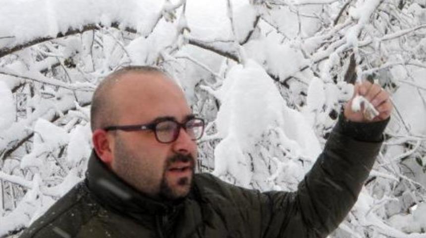 Giresun'da Kar Yağışı Fındık &Uuml;reticisini Sevindirdi