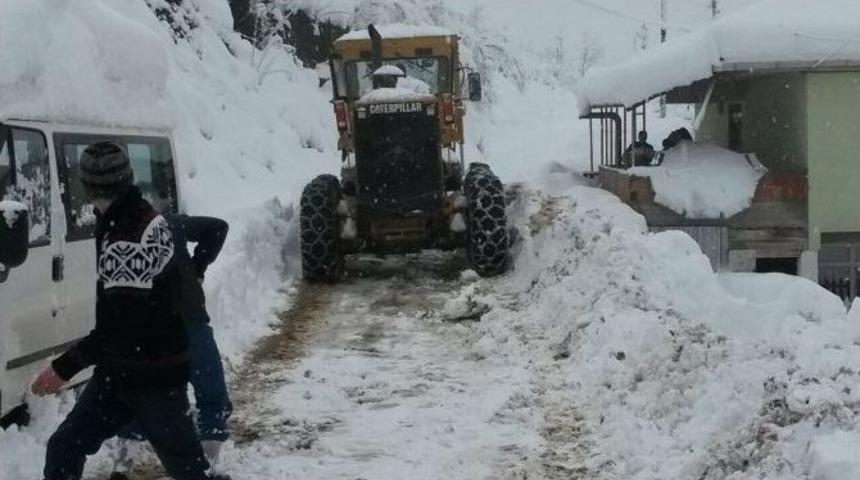 &Ccedil;arşamba&rsquo;da Karla M&uuml;cadele