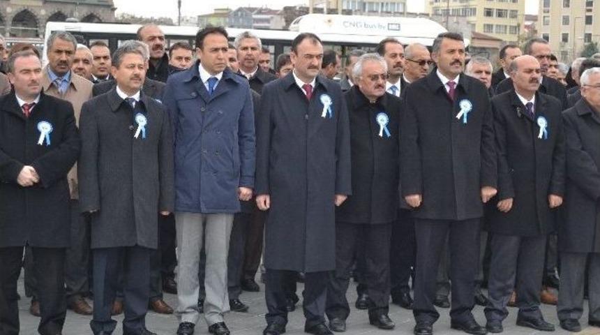 Kayseri&rsquo;de 24 Kasım &Ouml;ğretmenler G&uuml;n&uuml; Kutlaması