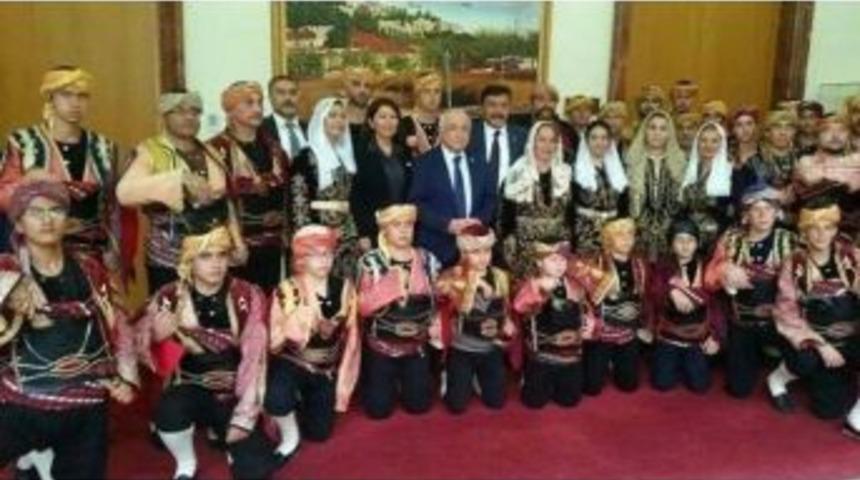 Seymenlerden Tbmm Başkanı &Ccedil;i&ccedil;ek&rsquo;e Ziyaret