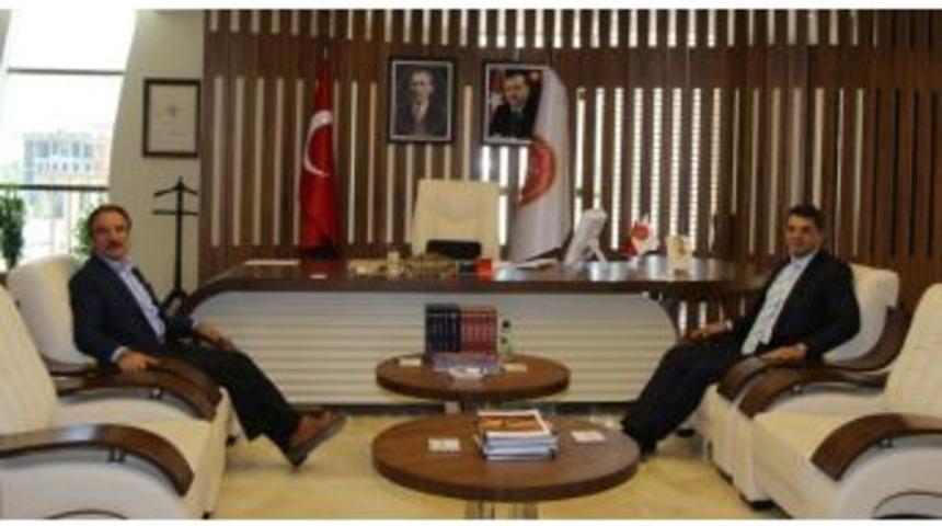 Cumhuriyet Başsavcısı Şahin&rsquo;den Rekt&ouml;r Bağlı&rsquo;ya Ziyaret