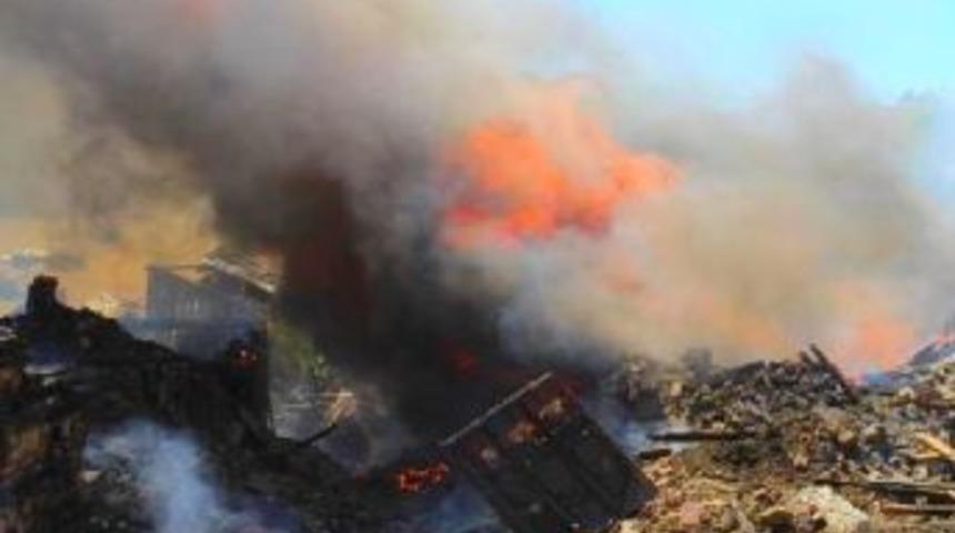 Osmancık Konaca K&ouml;y&uuml;&rsquo;nde Yangın