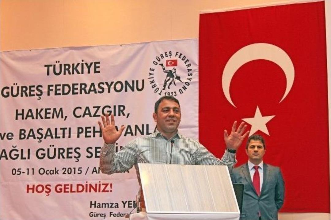 &rsquo;hakem, Cazgır, Baş Ve Başaltı Pehlivanları Yağlı G&uuml;reş Semineri&rsquo; Antalya&rsquo;da Devam Ediyor