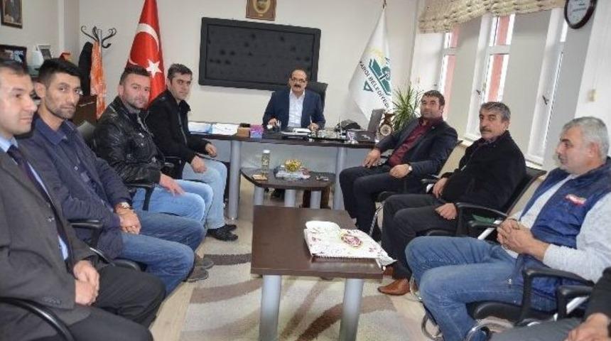 &Ccedil;esob&rsquo;dan Kargı Belediye Başkan Şen&rsquo;e Ziyaret