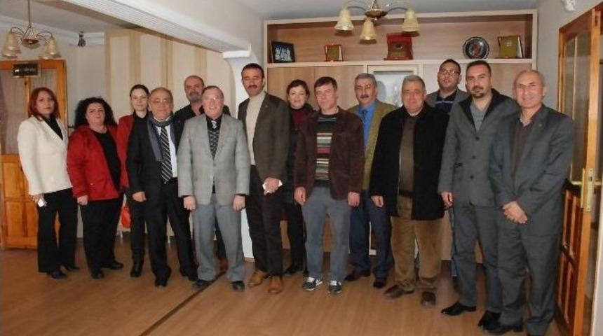 Chp İl Ve İl&ccedil;e Y&ouml;netimlerinden Didim&rsquo;de Meslek Odaları Ve Stk&rsquo;lara Ziyaret