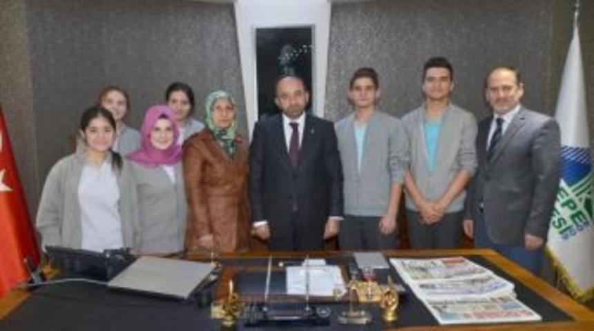 Kamer &Ouml;ncel&rsquo;den Başkan &Uuml;z&uuml;lmez&rsquo;e Teşekk&uuml;r Ziyareti