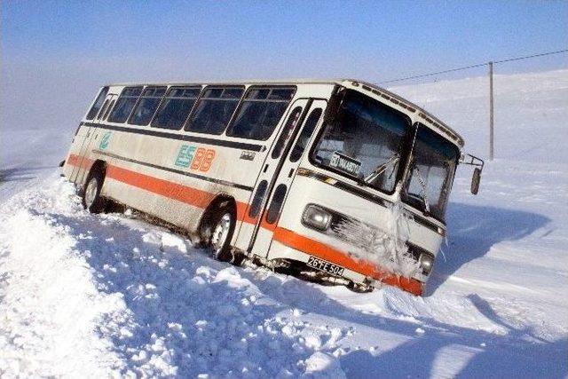 Eskişehir’de Öğretmenler Mahsur Kaldı