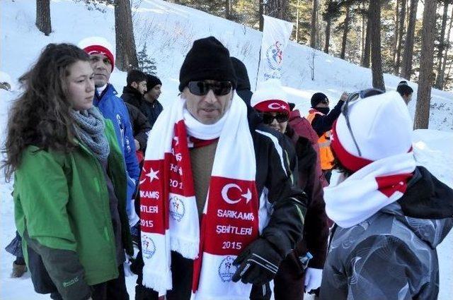 Rektör Prof. Dr. Korkmaz Ve Ailesi, Sarıkamış’taki Asırlık Yürüyüşe Katıldı