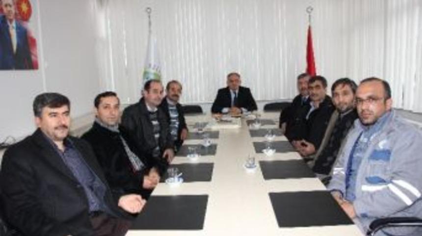 Toki Sakinlerinden Yahyalı Belediye Başkanı &Ouml;zt&uuml;rk&rsquo;e Teşekk&uuml;r Ziyareti