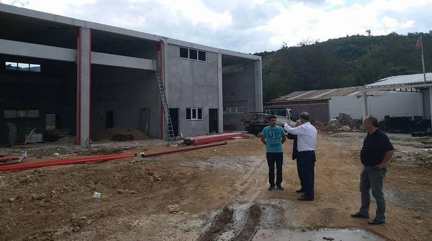 Simav Fen İşleri M&uuml;d&uuml;rl&uuml;ğ&uuml; Tarafından Projelendirilen Makine Ve İkmal Binası İ&ccedil;in &Ccedil;alışmalar Hızlandı