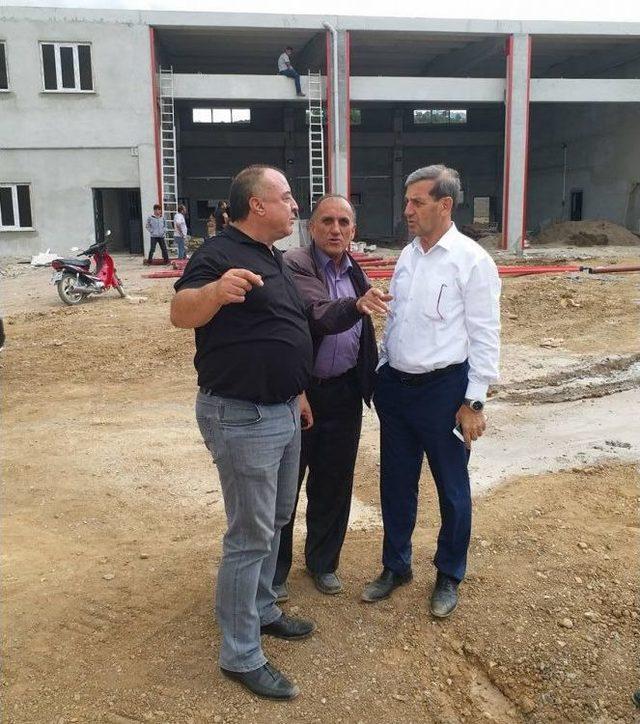 Simav Fen İşleri M&uuml;d&uuml;rl&uuml;ğ&uuml; Tarafından Projelendirilen Makine Ve İkmal Binası İ&ccedil;in &Ccedil;alışmalar Hızlandı 1