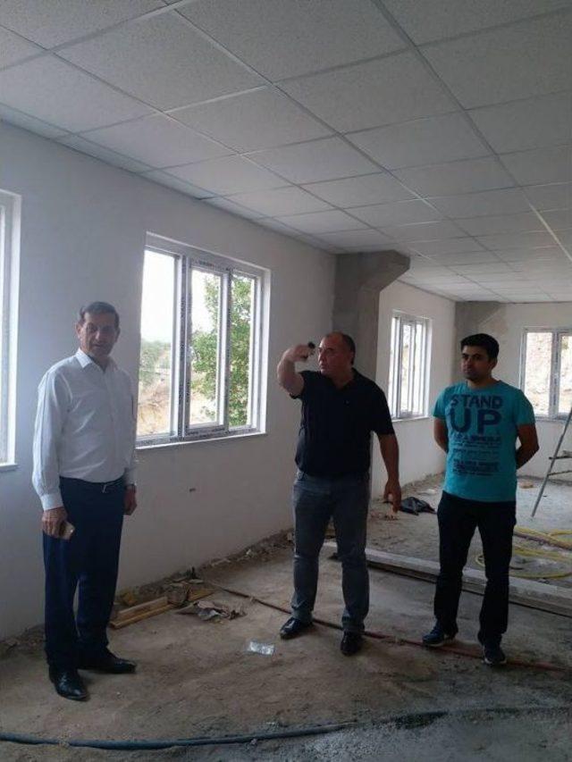 Simav Fen İşleri M&uuml;d&uuml;rl&uuml;ğ&uuml; Tarafından Projelendirilen Makine Ve İkmal Binası İ&ccedil;in &Ccedil;alışmalar Hızlandı 2