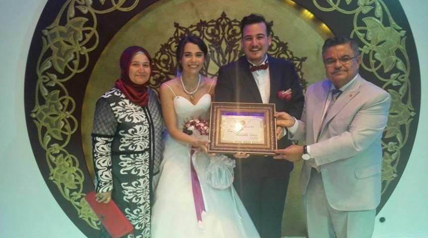 Başkan Yağcı, Gen&ccedil; &Ccedil;iftin Mutluluğuna Ortak Oldu