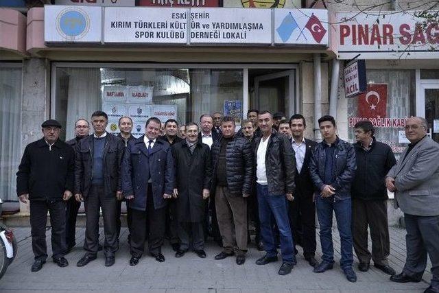 Başkan Ataç Kırım Derneği’ni Ziyaret Etti