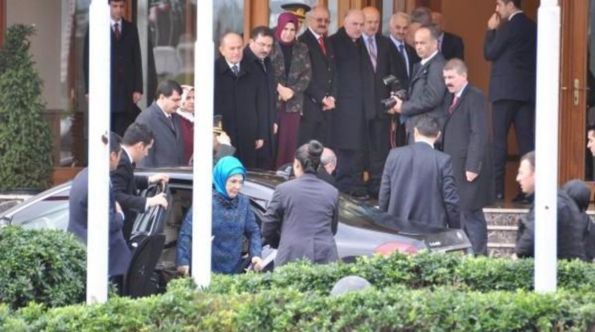 CUMHURBAŞKANI ERDOĞAN ANKARA'YA GİTTİ