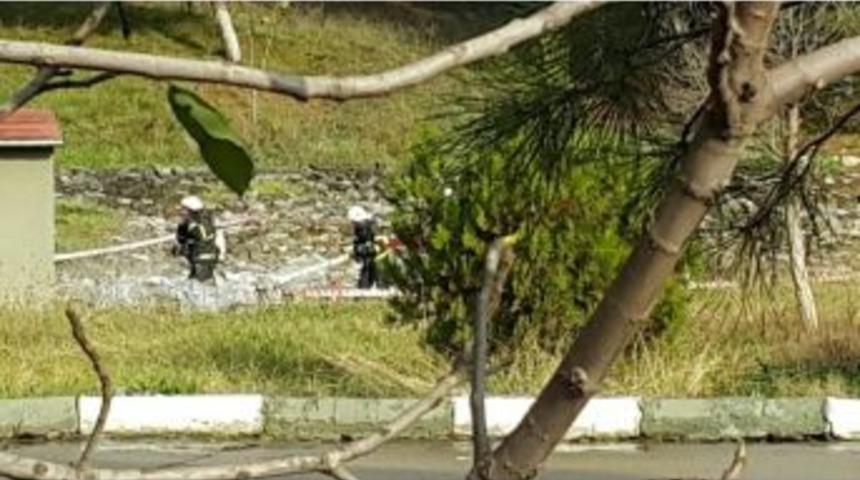 Askeri Tesiste Yangın Paniği