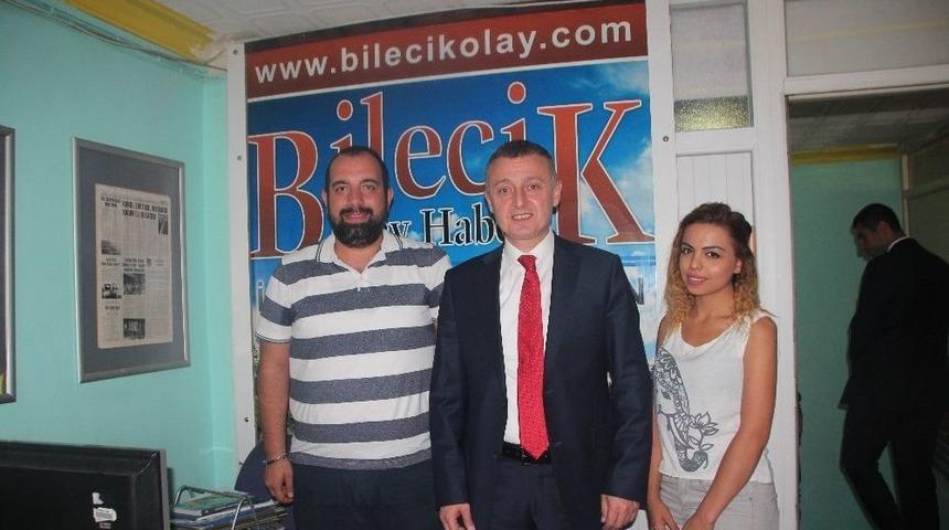 Vali Büyükakın’dan İha’ya Ziyaret