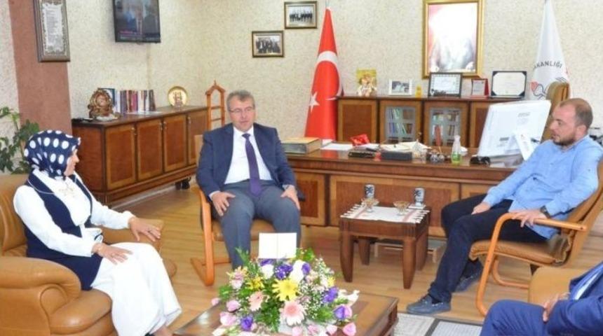 Eldemir Ve Karabıyık&rsquo;tan İl Milli Eğitim M&uuml;d&uuml;r&uuml; Durmuş&rsquo;a Ziyaret