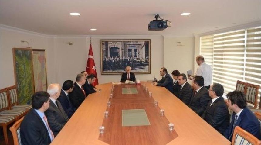 &Ouml;ğretmenlerden Edirne Valisi Şahin&rsquo;e Ziyaret