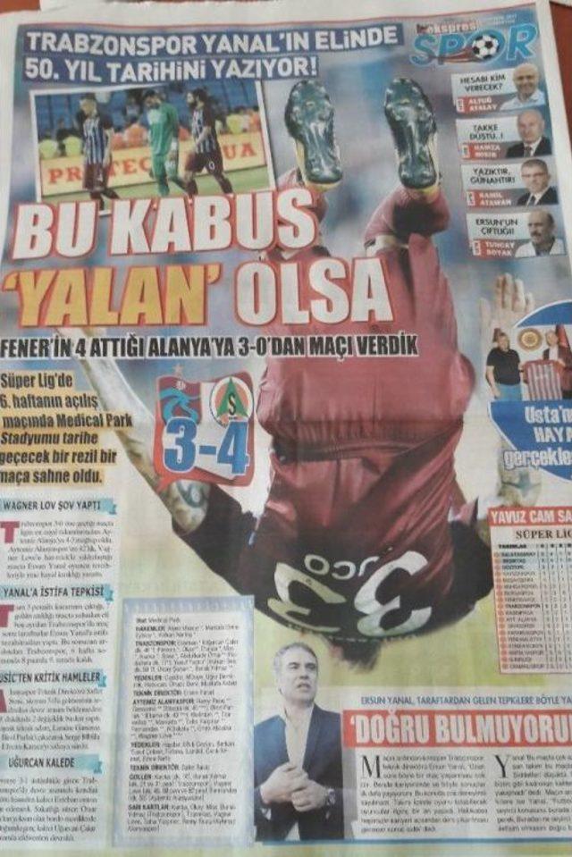 Trabzonspor’da Tarihi Yenilginin Yankıları Sürüyor