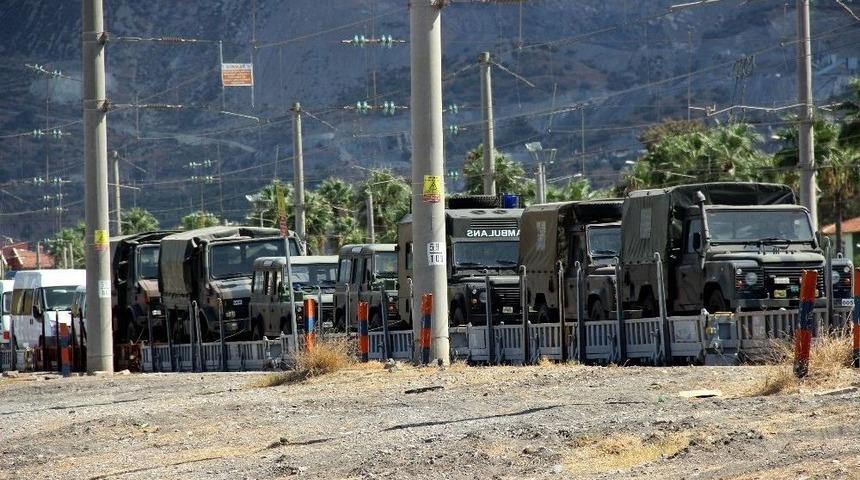 Askeri Sağlık Ara&ccedil;ları Hatay&rsquo;da