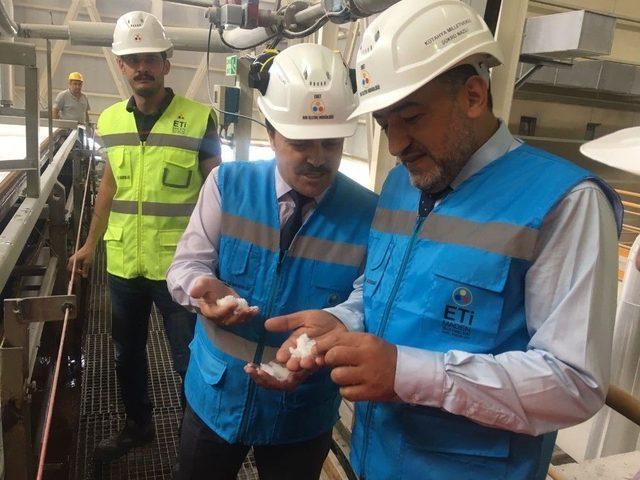 Milletvekili Mustafa Ş&uuml;kr&uuml; Nazlı: Emet Bor İşletmesi &Uuml;lkemizin G&ouml;z Bebeği 1