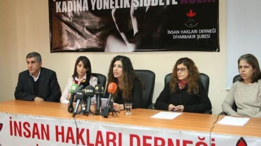 İHD: B&Ouml;LGEDE 2014 YILINDA ŞİDDET G&Ouml;REN 57 KADIN &Ouml;LD&Uuml;