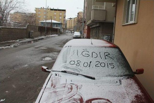 Iğdır&rsquo;da Kar Yağışı 2
