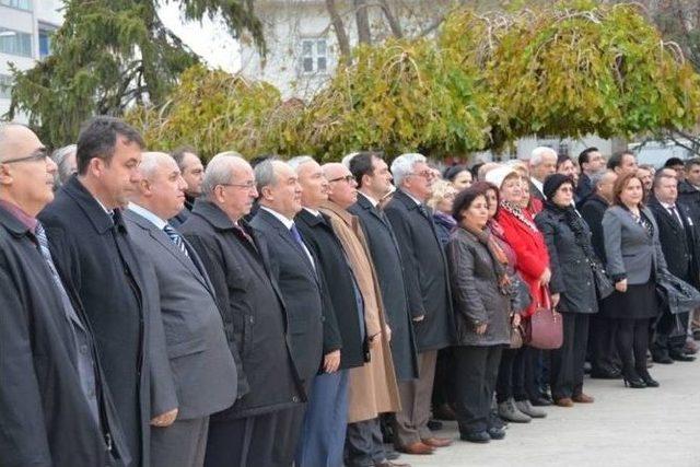 Tekirdağ’da 24 Kasım Öğretmenler Günü Törenle Kutlandı 1