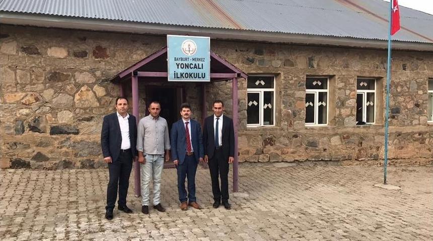 Milli Eğitim M&uuml;d&uuml;r&uuml; Can, K&ouml;y Okullarında İncelemeler De Bulundu