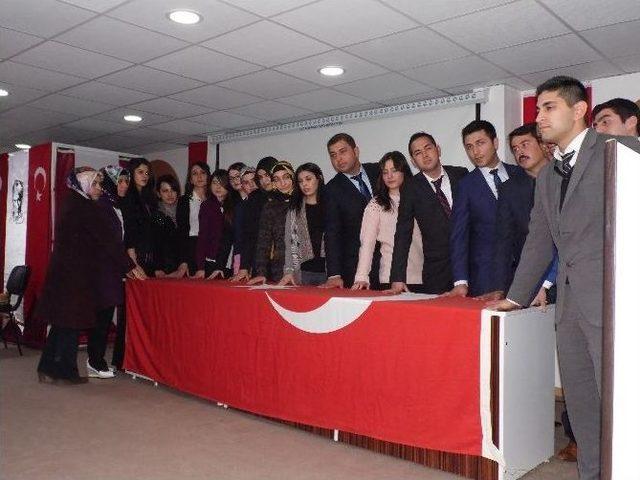 G&ouml;lbaşı İl&ccedil;esinde 24 Kasım Kutlaması 1