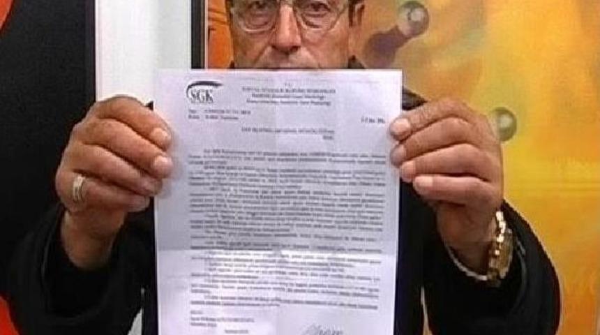 EMEKLİLİK İ&Ccedil;İN BAŞVURDU, '&Ouml;L&Uuml;S&Uuml;N' YANITI ALDI