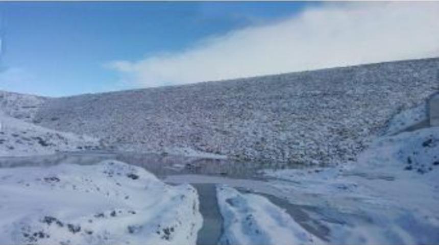 Korkuteli Mamatlar G&ouml;letinde Su Tutulmaya Başlandı